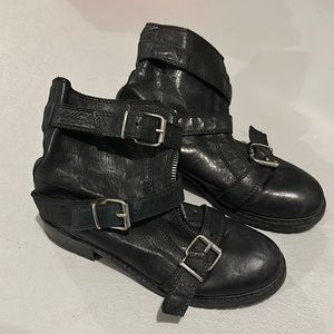 All Saints Combat Boots